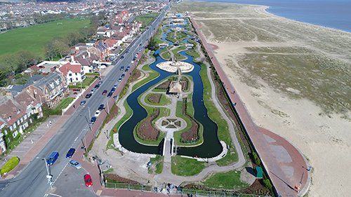 Great Yarmouth video of Waterways Drone aerial shot