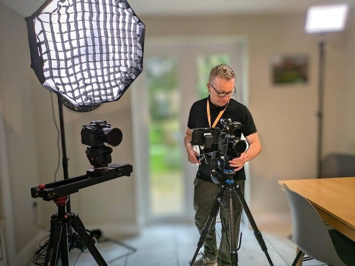 Colour grading with Resolve software