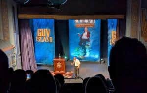 Stand up comedian at Maria Theatre in Lowestoft