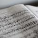 Sheet of music for a video soundtrack
