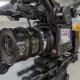 The Blackmagic Pyxis camera with 35mm DZOFILM lens and Cine EVF