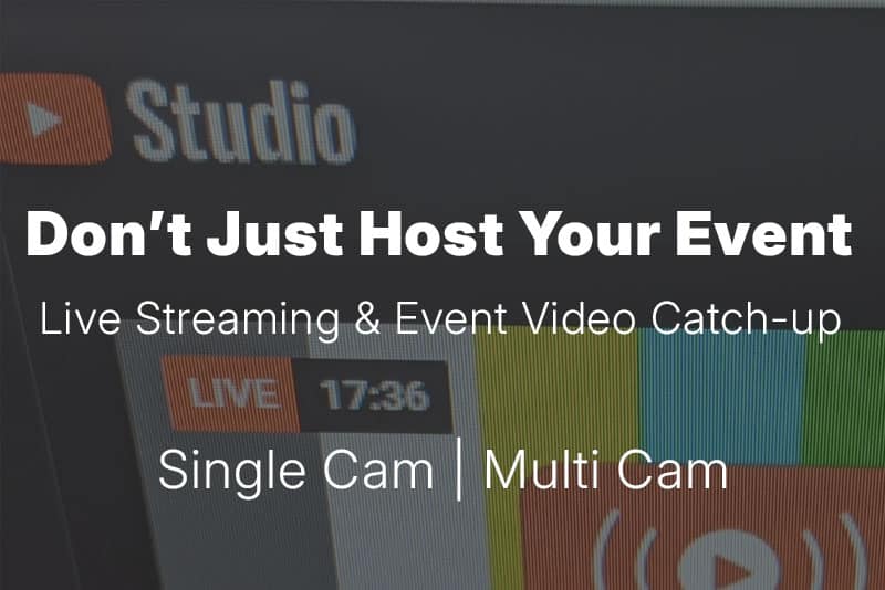 Going Live via my event video and streaming from a norfolk business