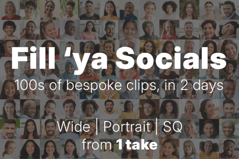 creating 100s social media reels and videos in 2 days