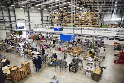 Factory Suffolk video production set up for case study