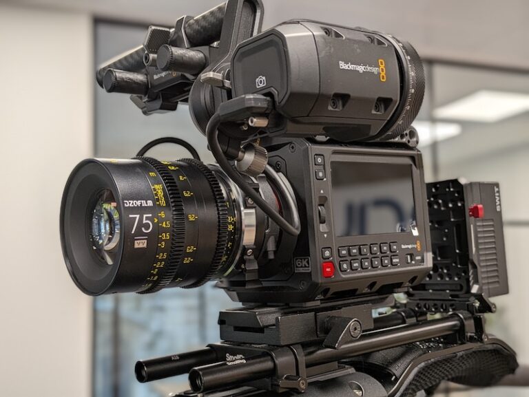 Pyxis Camera filming in London for business client