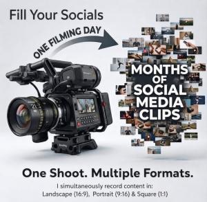 Fill ya Socials - Social Media Video package